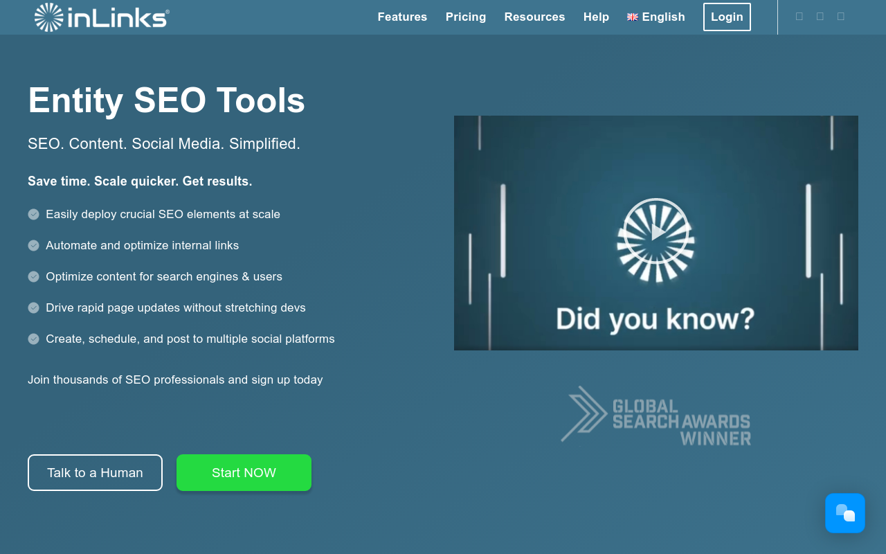 InLinks® Entity SEO Tool - InLinks