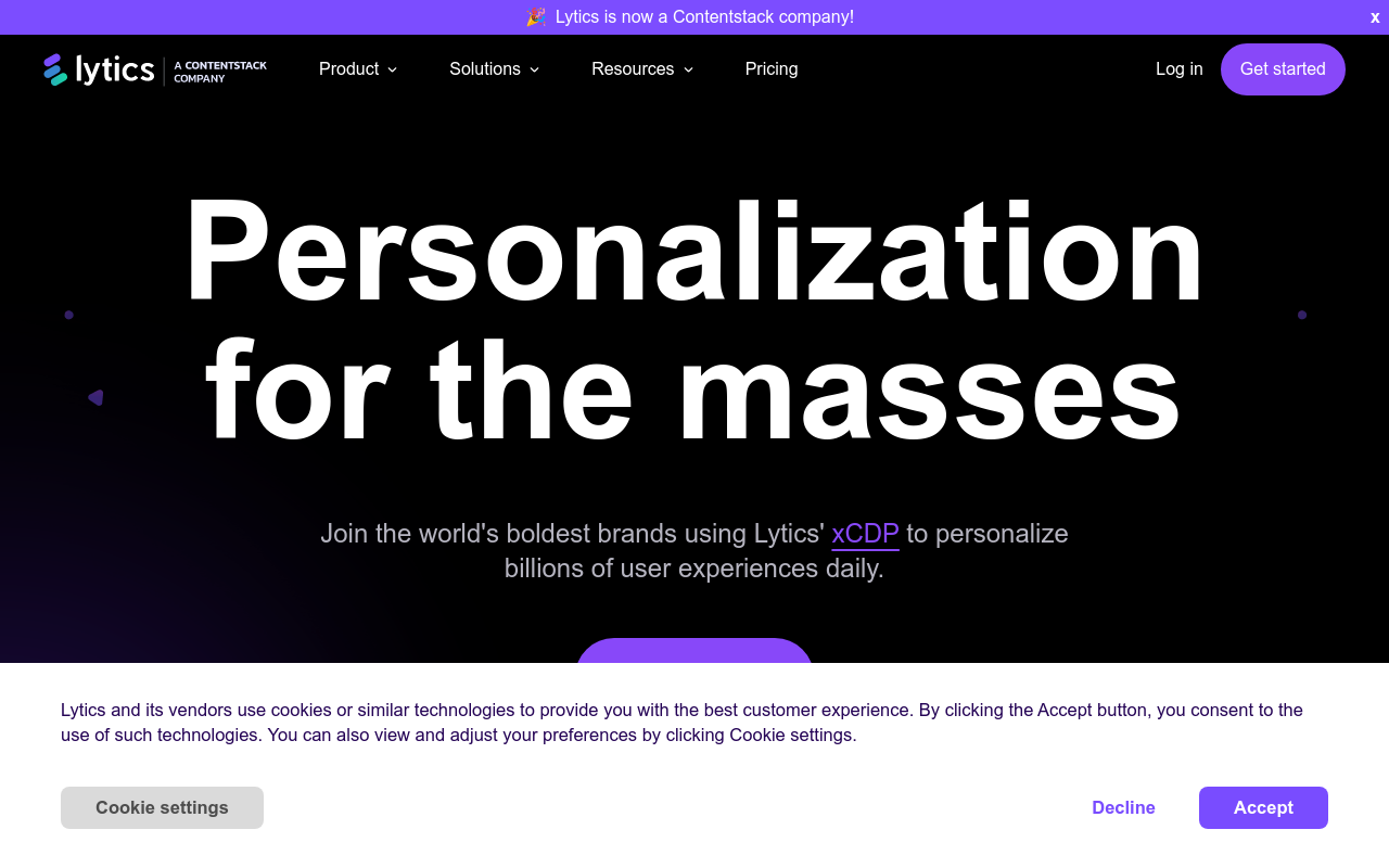 Lytics Customer Data Platform (CDP)