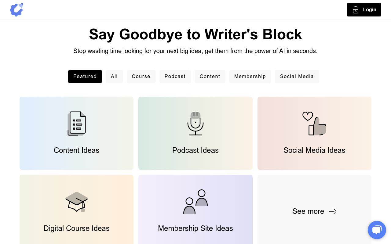 Idea Generators - Copy Creator