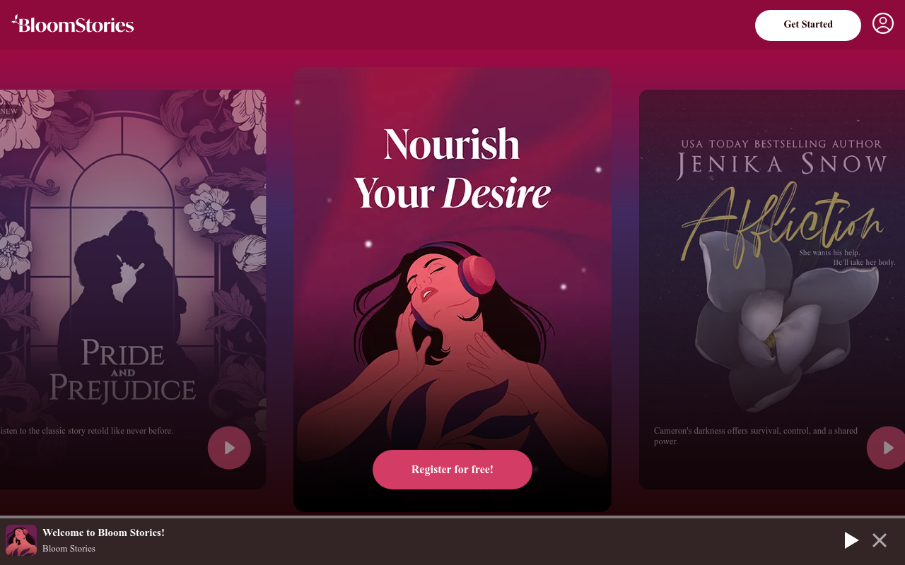 BLOOM | Intimate Audio Stories & Chat