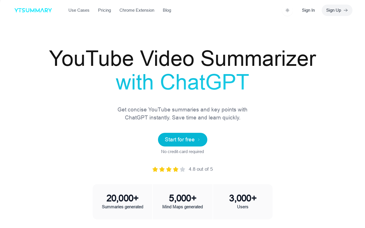 YTSummary