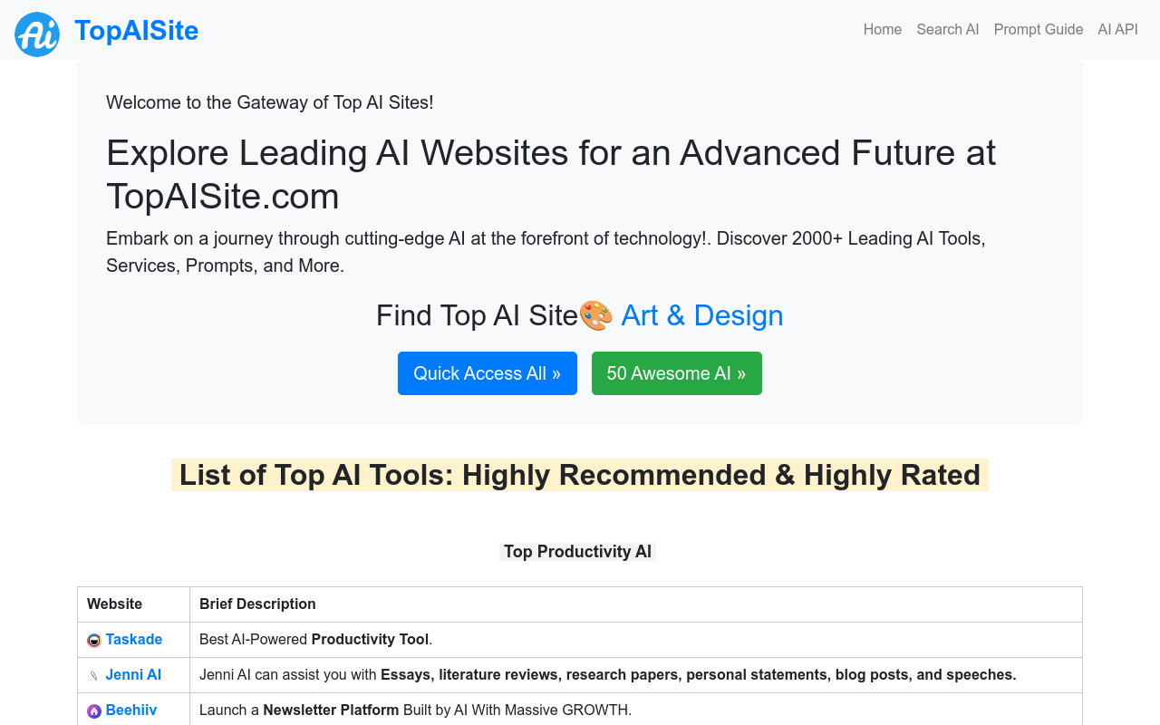 Top AI Site