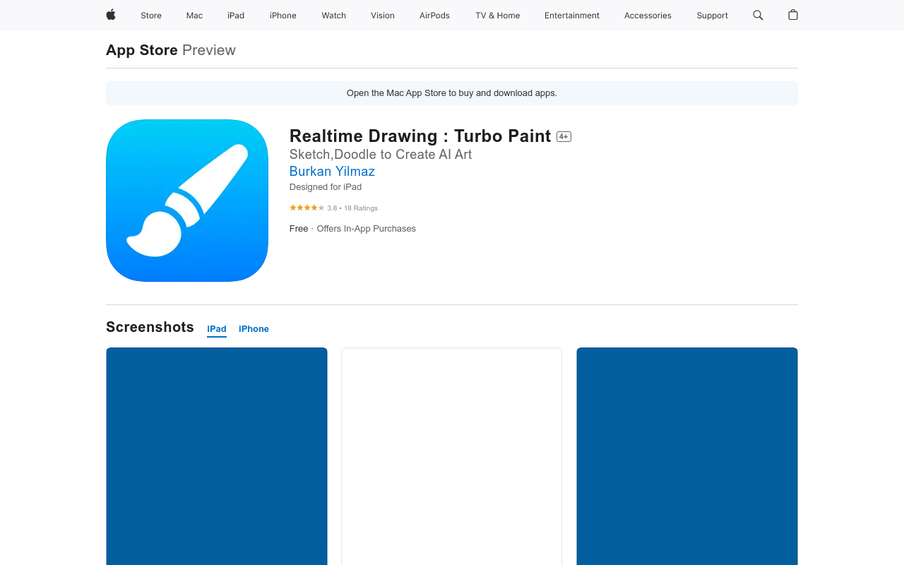 Turbo Paint : Realtime AI Drawing