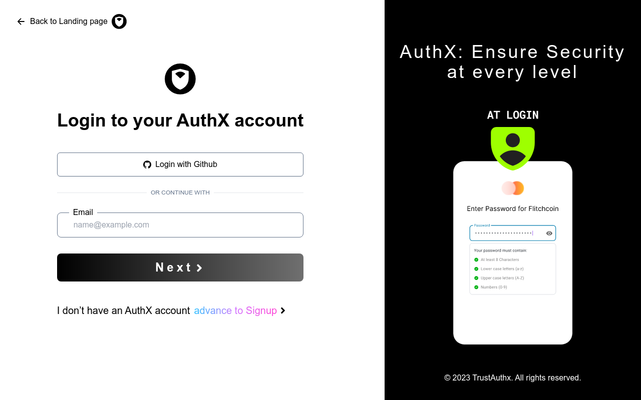 TrustAuthX