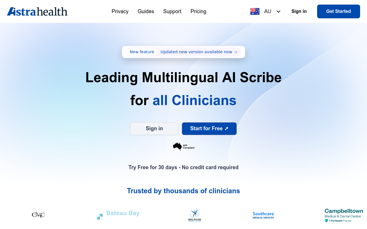 Astra Health AI