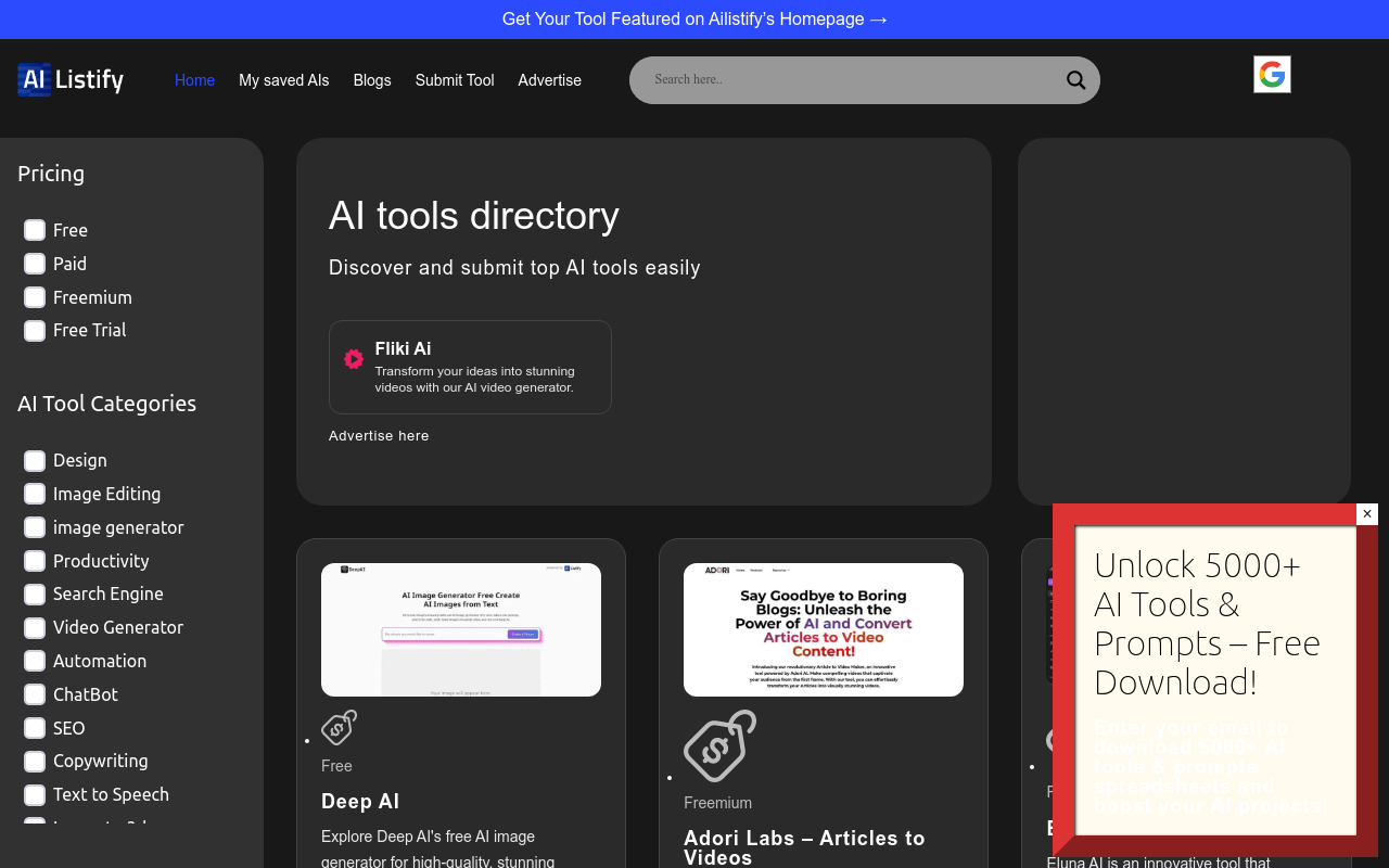 AI Listify