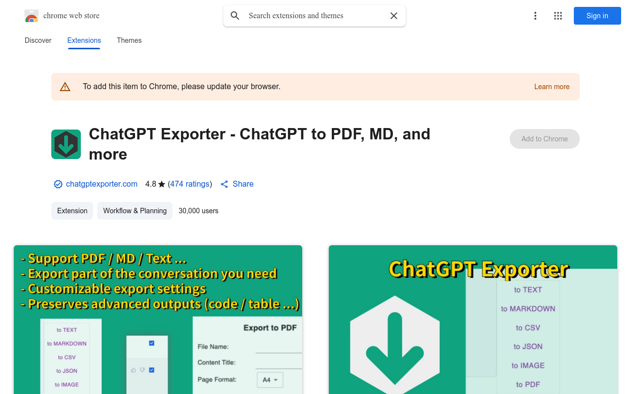 ChatGPT Exporter