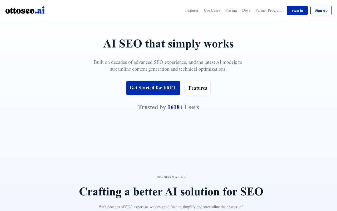 Otto SEO AI