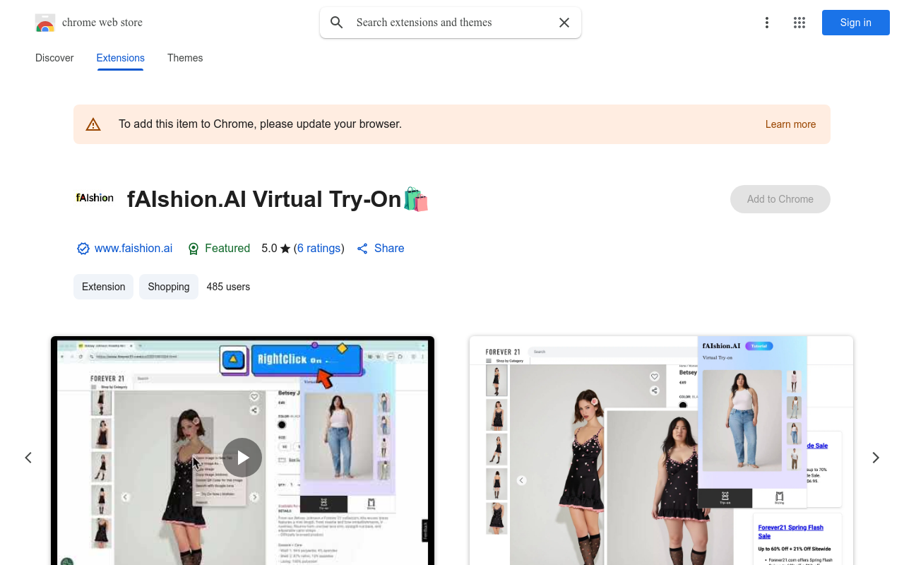 fAIshion Virtual Tryon