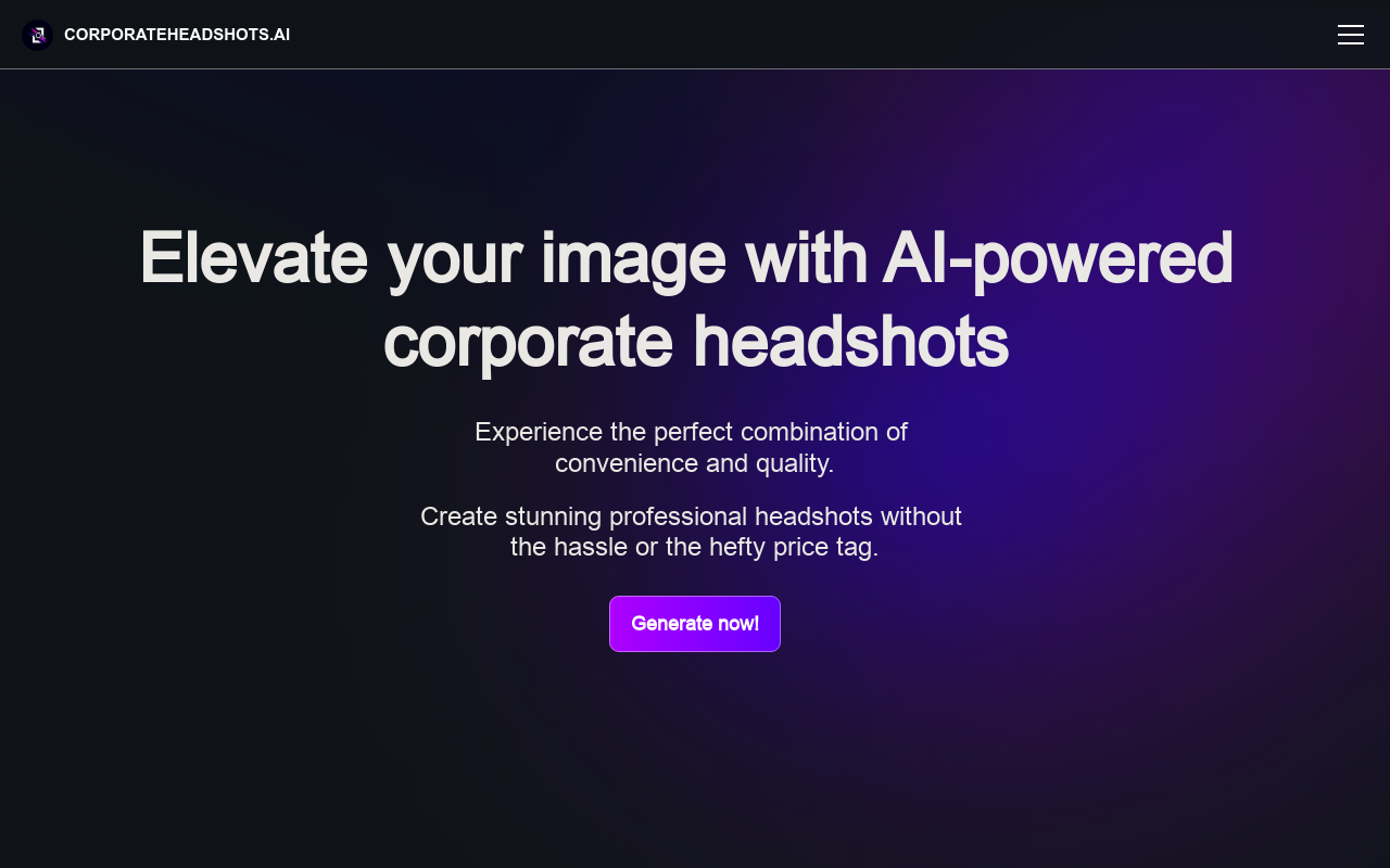 Corporate Headshots AI