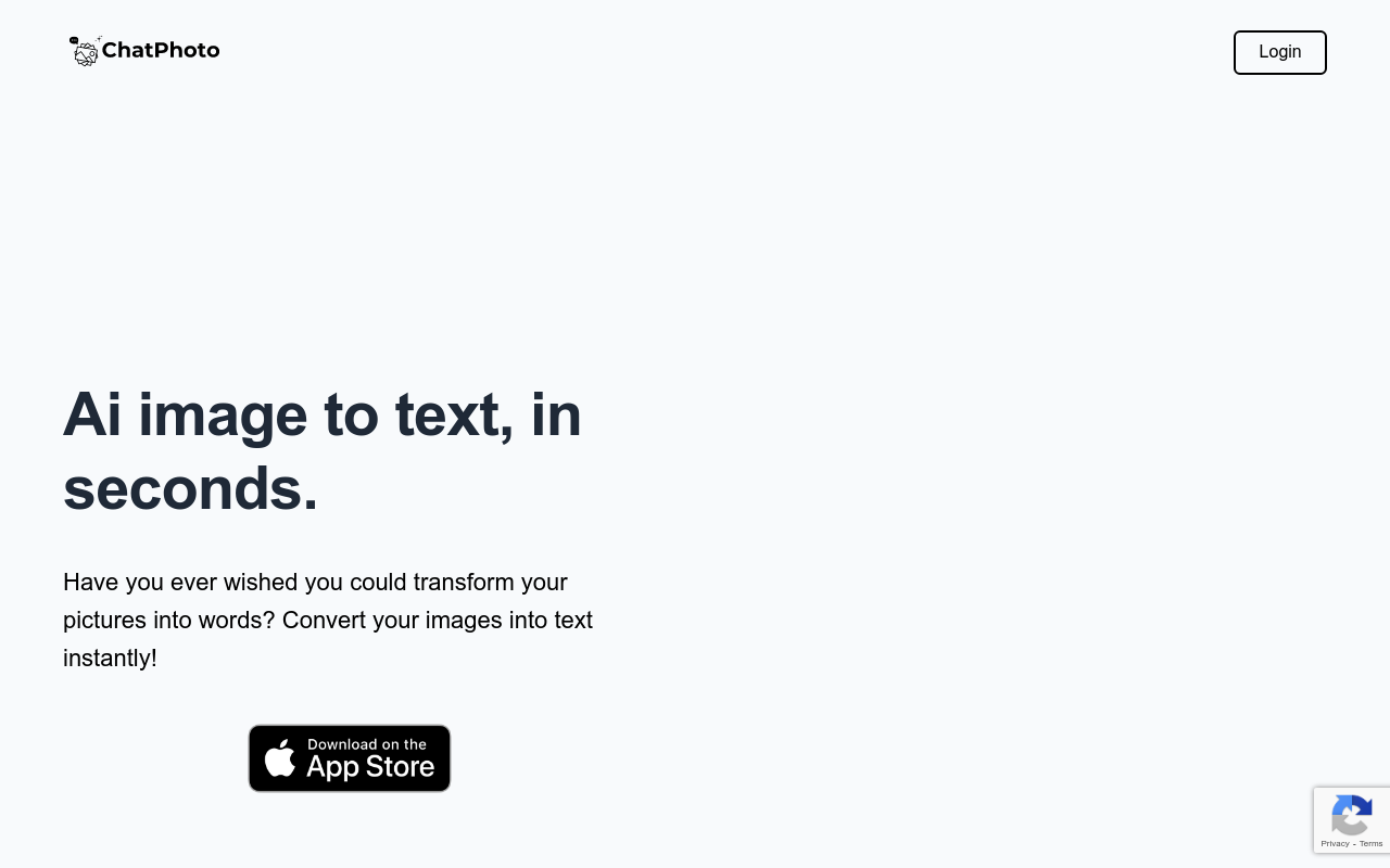 ChatPhoto: Ai Image To Text