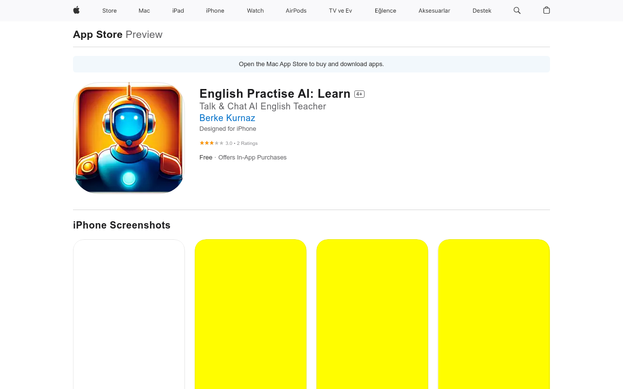 AI English Practise